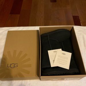 Authentic UGG K Classic Tall Black boots